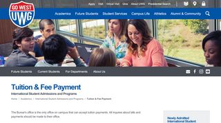 
                            2. Tuition & Fee Payment - UWG