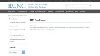 
                            4. Tuition Management Systems, Inc. (TMS) - Office of the University ...