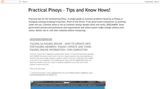 
                            8. TULONG SA PAGIBIG ONLINE - HOW TO UPDATE INFO FOR …