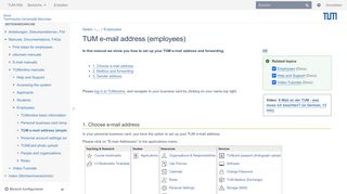 
                            9. TUM e-mail address (employees) - Docs - TUM Wiki