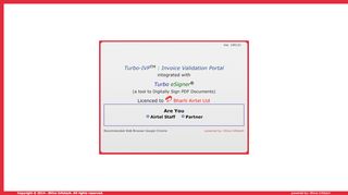 
                            7. Turbo-IVP : Invoice Validation Portal & Turbo eSigner integrated with ...