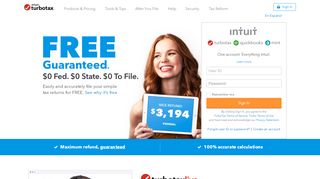 
                            4. TurboTax® Official Site: File Taxes Online, Tax Filing Made Easy