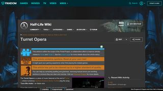 
                            10. Turret Opera | Half-Life Wiki | FANDOM powered by Wikia