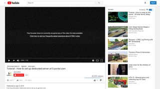 
                            8. Tutorial - How to set up dedicated server at G-portal.com - YouTube