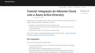 
                            3. Tutorial: Integração do Azure Active Directory ao ...