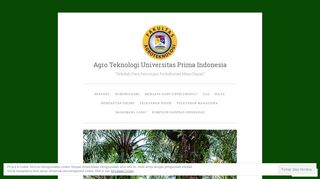 
                            3. Tutorial KRS | Agro Teknologi Universitas Prima Indonesia