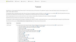 
                            2. Tutorial - ReportPortal: Zero-footprint OLAP client for Microsoft ...