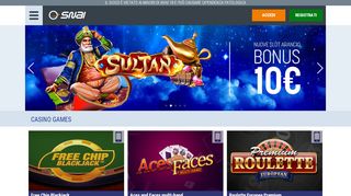 
                            3. Tutti i Giochi da Casino Online | SNAI