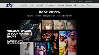 
                            2. TV On Demand and VOD with SKY On Demand | SKY