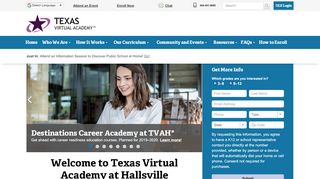 
                            7. tvah.k12.com - Welcome to Texas Virtual Academy …