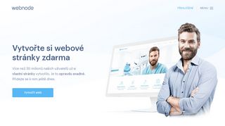 
                            4. Tvorba webových stránek zdarma a rychle | Webnode.cz