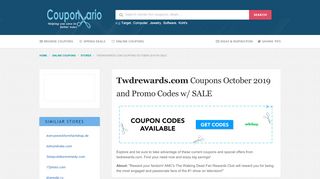 
                            8. Twdrewards.com Coupons August 2019 and Promo Codes w/ SALE
