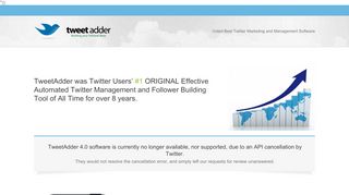 
                            1. TweetAdder Software- Social Promotion, Twitter-Management ...