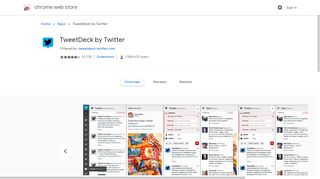 
                            9. TweetDeck by Twitter - Chrome Web Store
