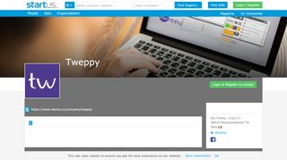 
                            9. Tweppy | StartUs