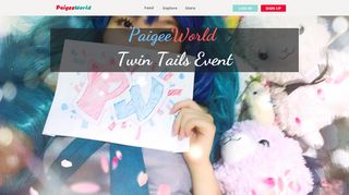 
                            6. Twin Tails Day Event - events.paigeeworld.com