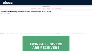 
                            6. Twinkas - Make Money on Twinkas.com, Registration & More ...