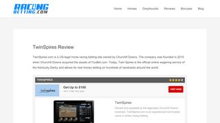 
                            7. TwinSpires Review - My Experience Betting at TwinSpires.com