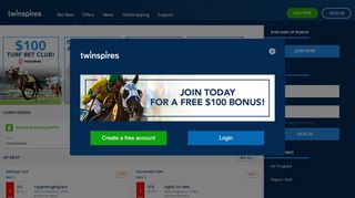 
                            2. TwinSpires.com | Home | Bet Online With The …