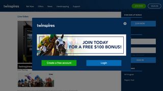 
                            5. TwinSpires.com | Live Video | Bet Online With The …