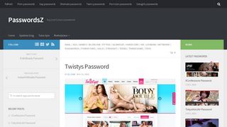 
                            4. Twistys Password | PasswordsZ