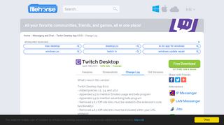 
                            6. Twitch Desktop App 8.0.0 Download for Windows / …