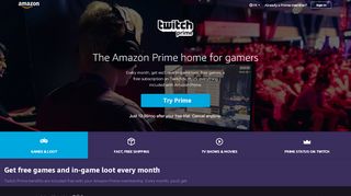 
                            2. Twitch Prime