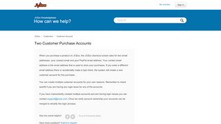 
                            7. Two customer purchase accounts – JVZoo
