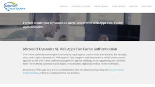 
                            6. Two-Factor Authentication For Dynamics SL Web Apps - Solomon ...