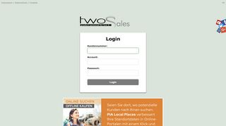 
                            1. two Sales Login