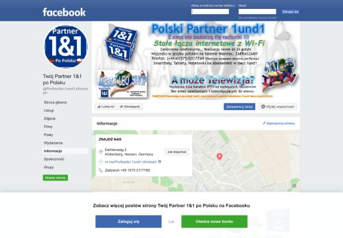 
                            7. Twój Partner 1&1 po Polsku - Informacje | Facebook