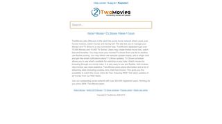 
                            3. TwoMovies | Watch Movies & TV Shows Online | Reviews & Ratings