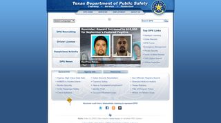 
                            9. TxDPS - Texas Department of Public Safety