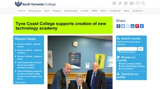 
                            8. Tyne Coast College supports creation of new technology academy ...
