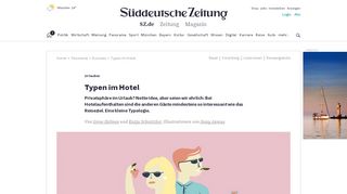 
                            6. Typen im Hotel - Reise - Süddeutsche.de