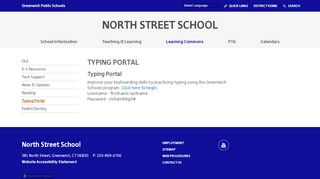 
                            4. Typing Portal - Greenwich Public Schools