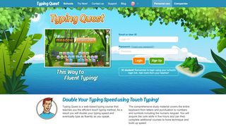 
                            7. Typing Quest - Personal