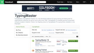 
                            6. TypingMaster - Download.com