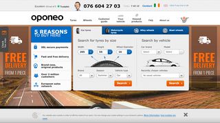 
                            8. TYRES ONLINE IRELAND » Huge Tyre Selection » Oponeo.ie