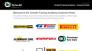 
                            7. Tyres4U Training Academy – Customer Portal