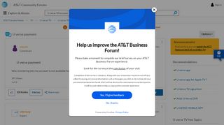 
                            9. U verse payment - AT&T Community