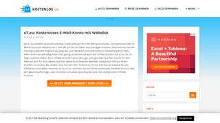 
                            5. u7.eu: Kostenloses E-Mail-Konto mit Webdisk - Kostenlos.de