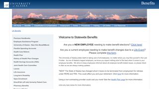 
                            5. UA Benefits | Benefits - University of Alaska