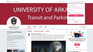 
                            7. UA Transit & Parking (@UATandP) | Twitter