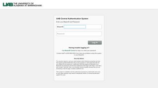 
                            3. UAB Central Authentication System - CAS – Central ...
