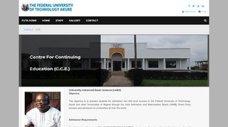 
                            4. UABS Programme - Centre For Continuing Education (CCE) - Futa