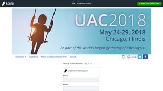 
                            4. UAC 2018: Sign Up