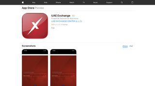 
                            9. UAE Exchange on the App Store