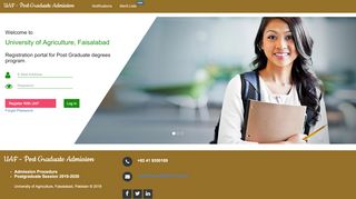 
                            5. UAF - Online Admission Portal