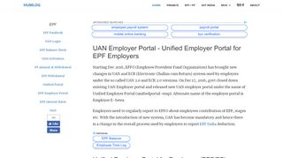 
                            9. UAN Employer Portal - Unified Employer Portal for EPF ...